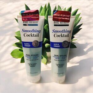 2 Pack Marc Anthony Smoothing Cocktail Sleek & Straight Dual Styling 6.76 oz